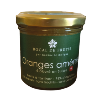 Confiture artisanale d'oranges amères - Bocal de Fruits