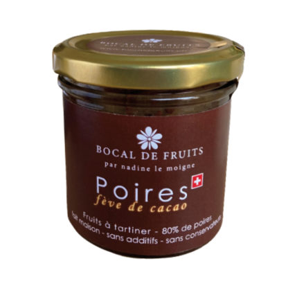 Poires fève de cacao - Fruits à tartiner - Bocal de Fruits