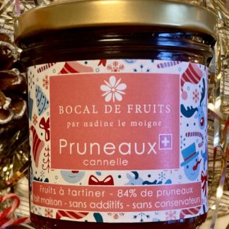 Pruneaux cannelle Noël - Bocal de Fruits
